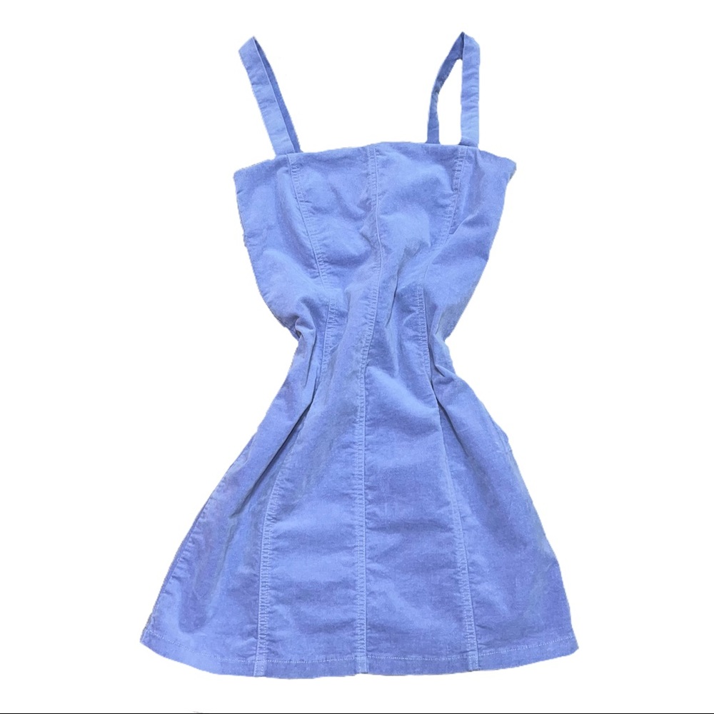 LAVENDER SUEDE-LIKE SUMMER DRESS !!